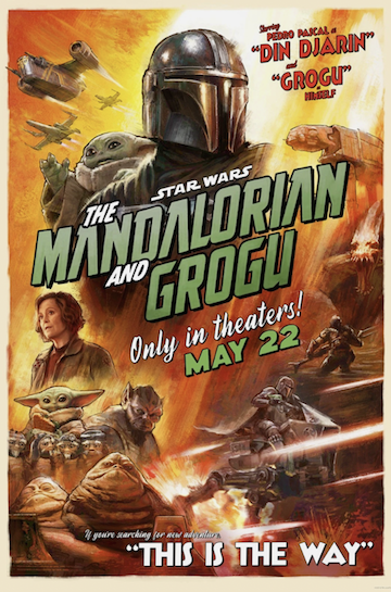 Mandalorian and Grogu copy